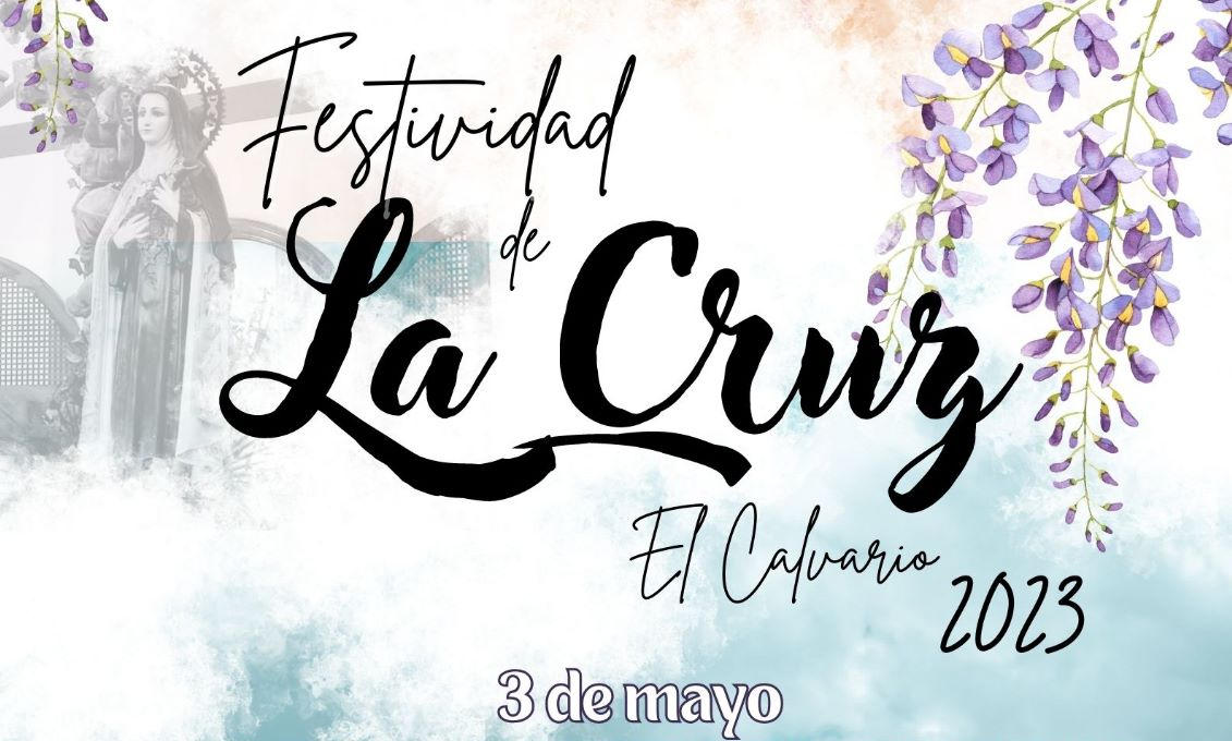 Procesión de las Fiestas de La Cruz. Barrio El Calvario. Banda de Música Patronato Amigos del Arte. Güímar. 2023